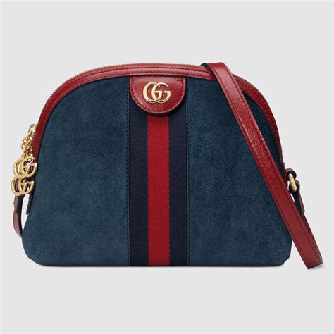 gucci ophidia blue bag|Gucci ophidia suede bag.